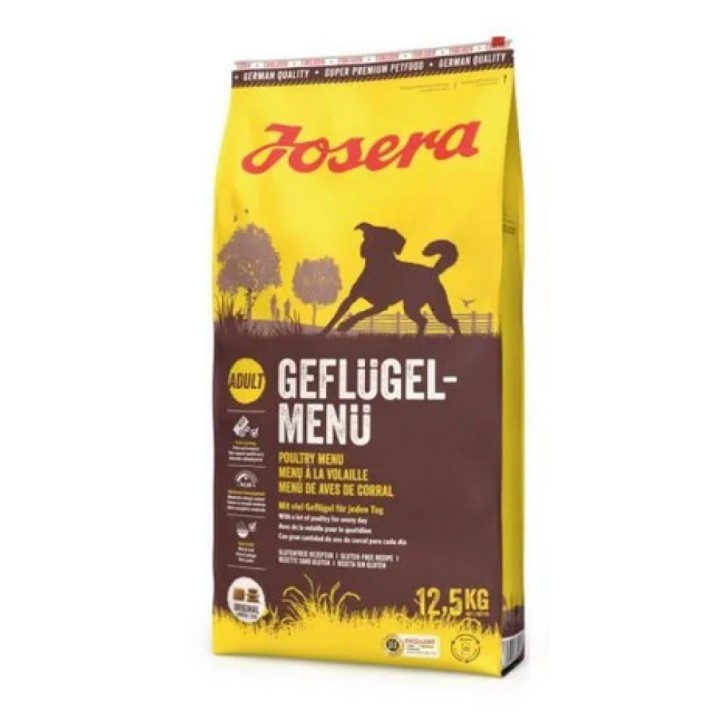 Josera 12,5kg * Geflügel Menü (2 x 012508_Z A)